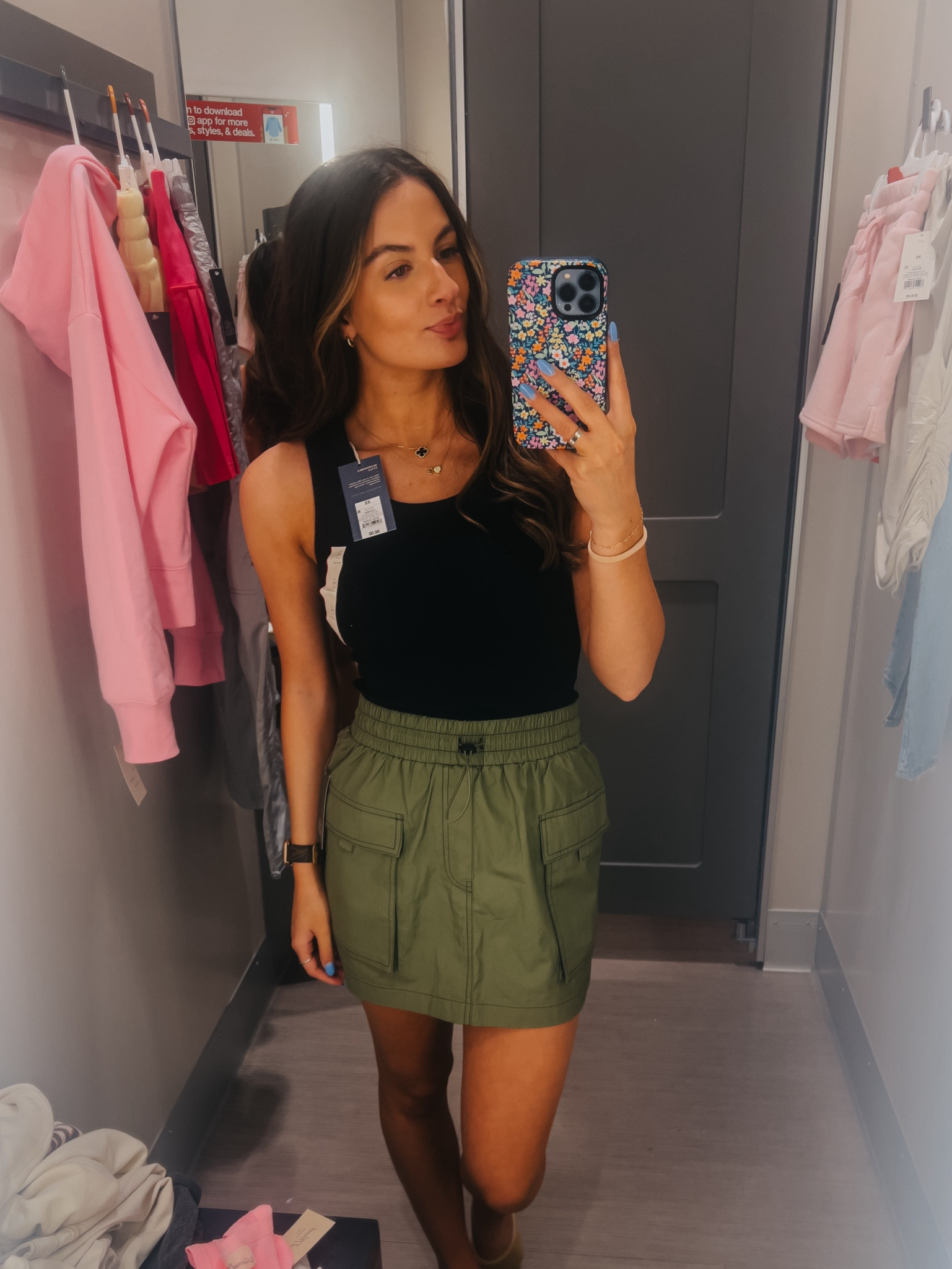 i tried this outfit on in target and immediately bought it☺️ i thought it would pair well with dunks!

#LTKfindsunder50 #LTKSeasonal #LTKstyletip