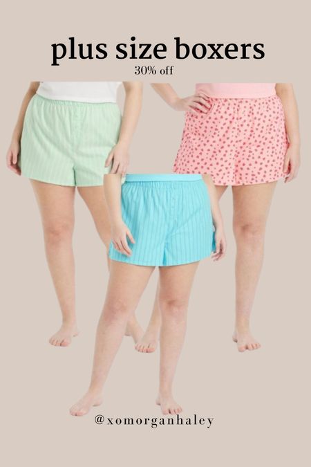 plus size boxers on sale for $10!!! Super affordable way to try out the trend! I ordered 1X and 2X

#LTKsalealert #LTKplussize #LTKfindsunder50