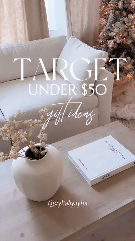 HOLIDAY GIFTS under $50! #ad You can never go wrong gifting cozy pieces. Like these throw blankets that are budget friendly and have the best texture. The perfect last minute gift. ✨ @Target @TargetStyle  #TargetPartner #Target

#LTKSeasonal #LTKHoliday #LTKGiftGuide