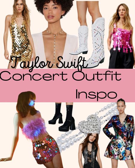 Taylor Swift Concert Outfit Inspo Coachella Outfit cowboy boots sequin blazer the eras tour Harry styles concert music festival 

#LTKFind #LTKGiftGuide #LTKtravel