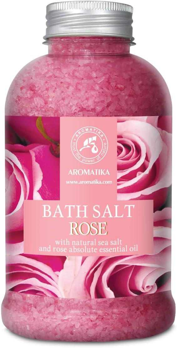 Rose Bath Salts 21.16 Oz - Natural Rosewood Oil & Rose Extract - Best for Relaxing - Good Sleep -... | Amazon (US)