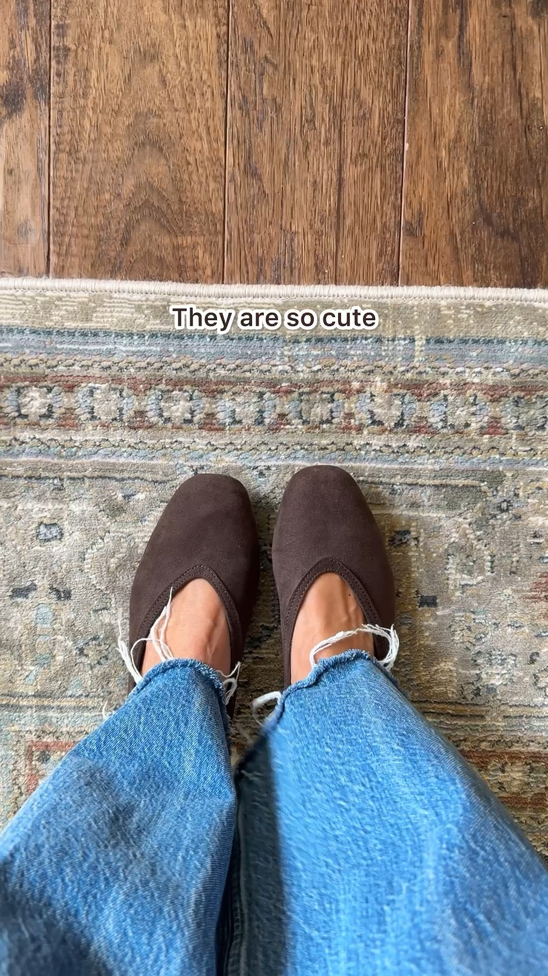 My new chocolate brown ballet flats have the cutest shape, memory foam insoles, and are under $30 !! They do run big, so size down! 

#LTKFindsUnder50 #LTKShoeCrush #LTKSeasonal