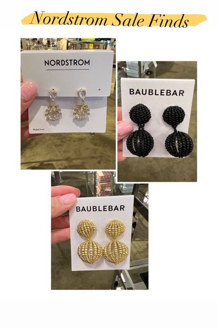 Nordstrom sale earrings 

#LTKxNSale