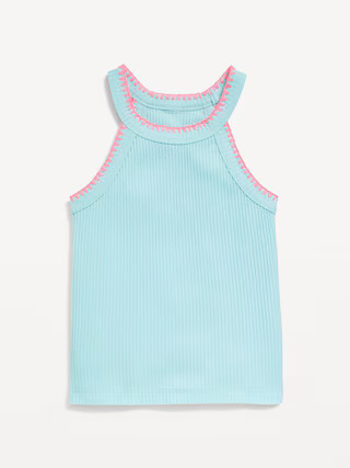 Fitted Halter Tank Top for Toddler Girls | Old Navy (US)