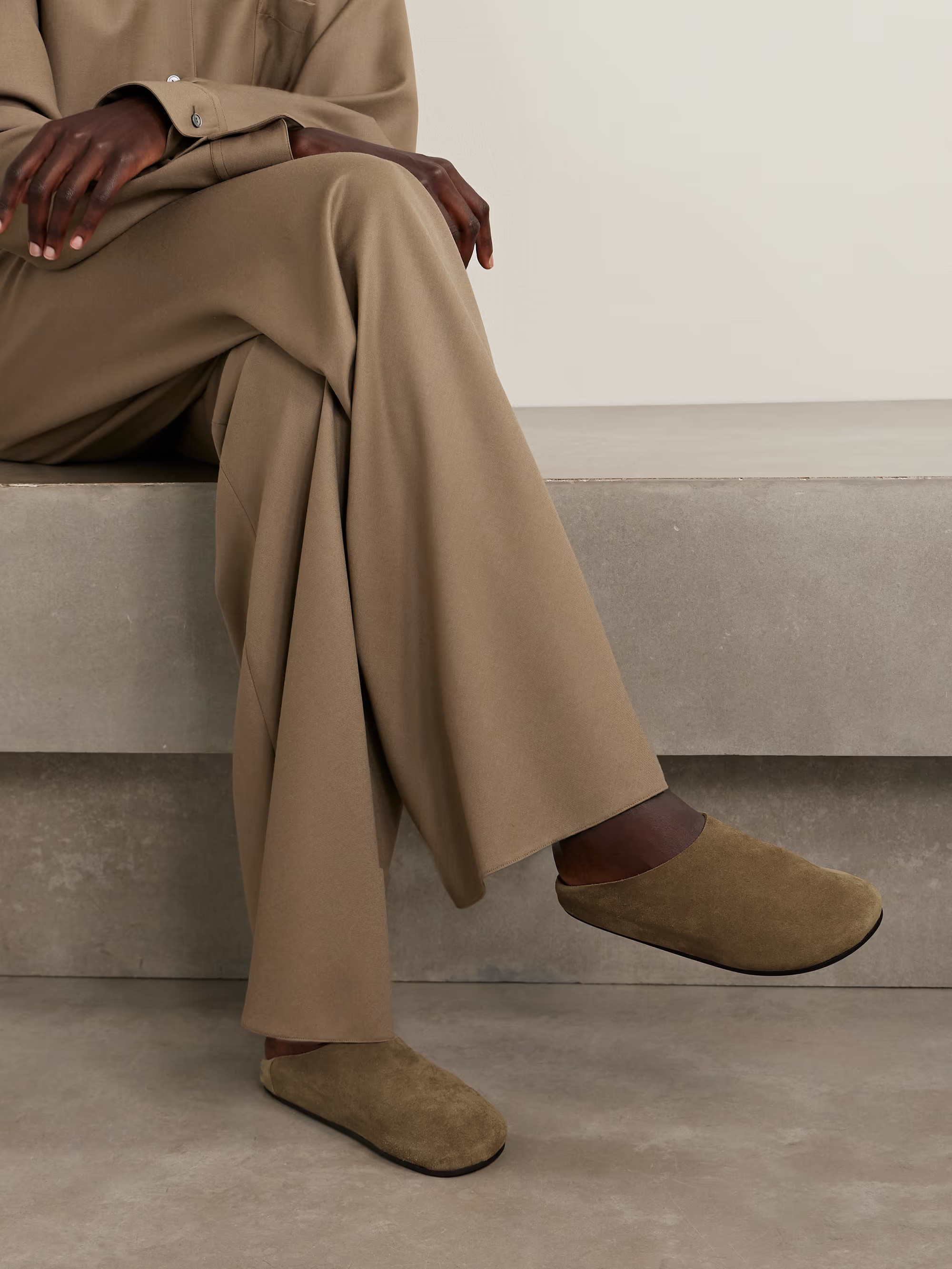 Hudson suede mules | NET-A-PORTER (US)