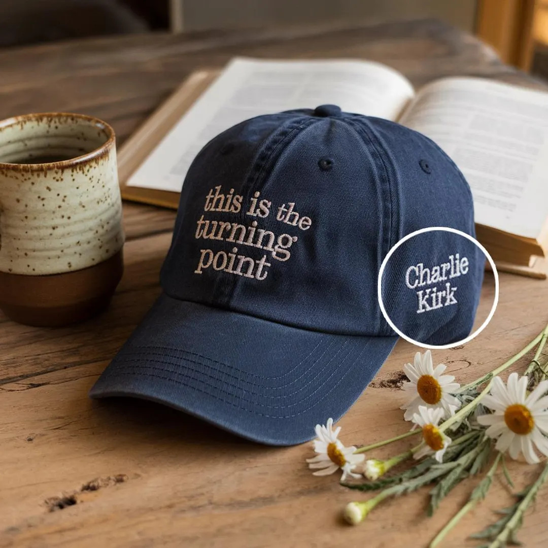 This is the Turning Point Quote Hat, Charlie Kirk Hat, Political Statement Hat, Patriotic Protest... | Etsy (US)