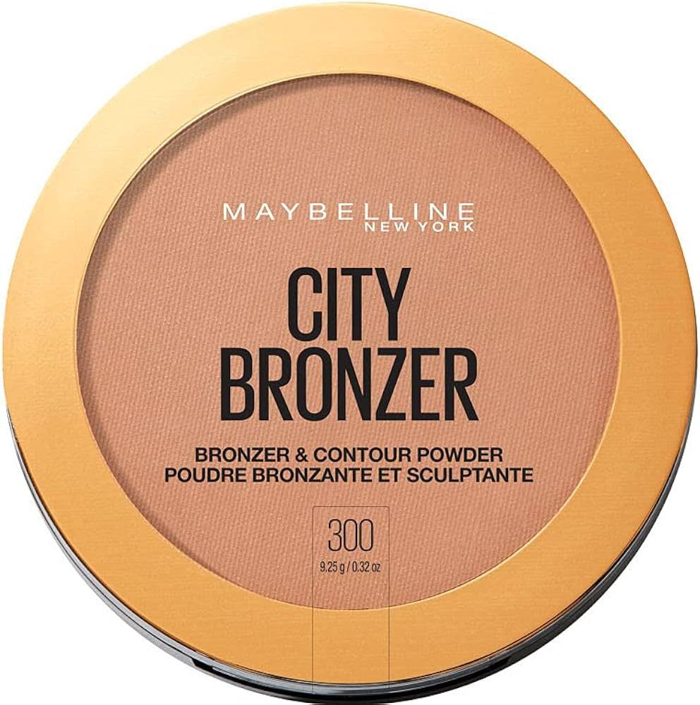 Maybelline New York City Bronzer Powder Makeup, Bronzer and Contour Powder, 300, 0.32 oz. | Amazon (US)