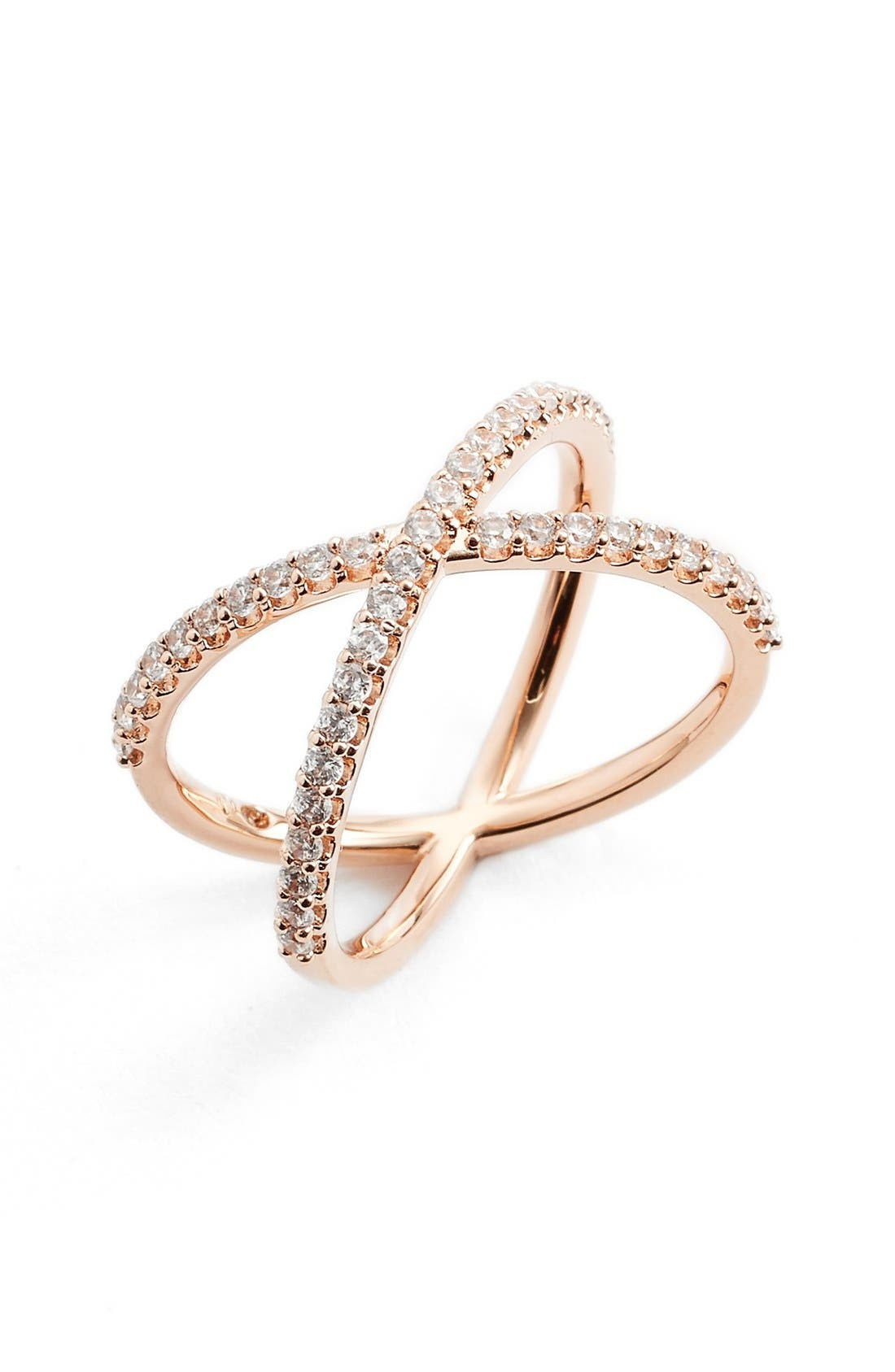 Crossover Cubic Zirconia Ring | Nordstrom