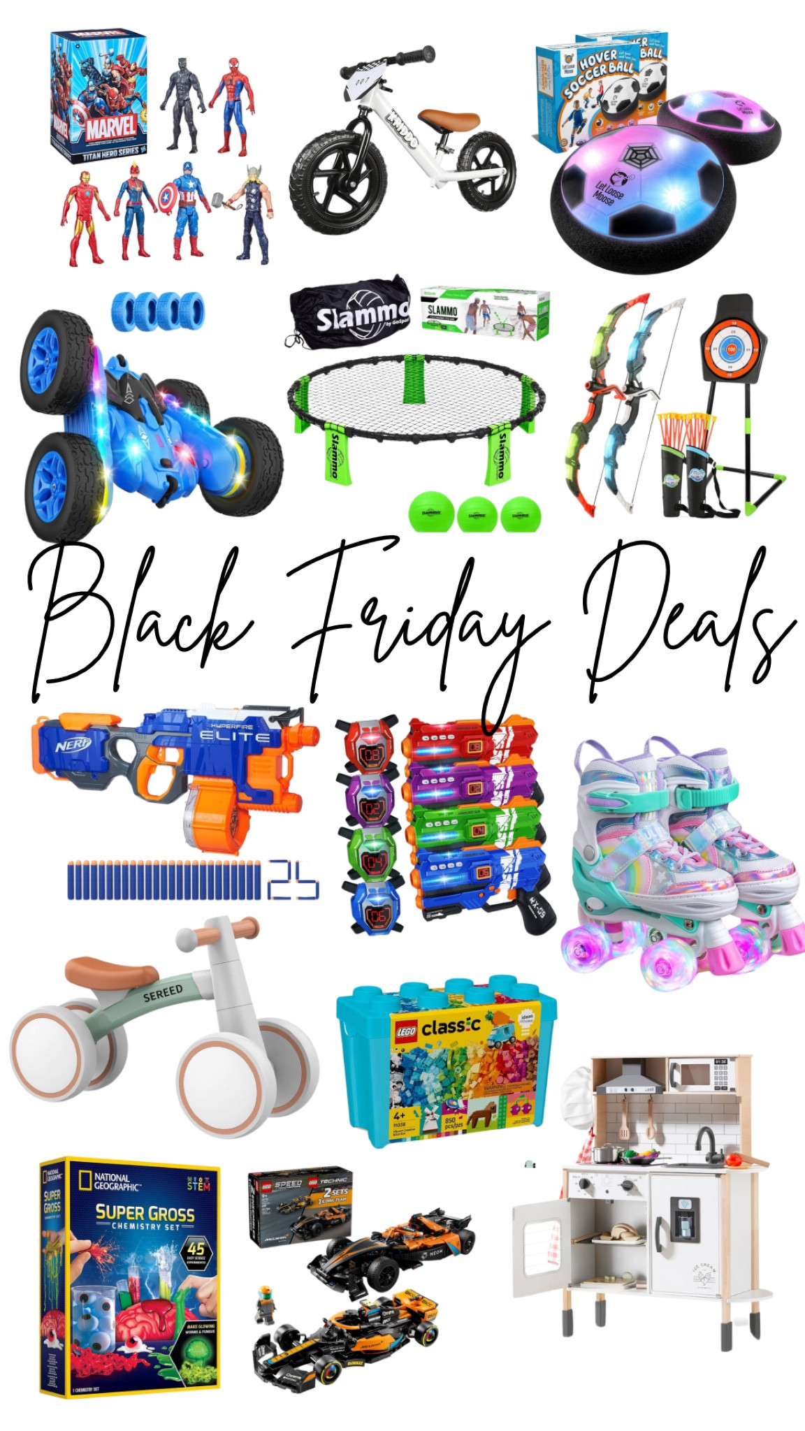 Amazons Black Friday deals! Great deals on toys and games 🎄

Amazon Black Friday deals, Black Friday deals for kids, Amazon gift for kids Amazon gifts for toddlers, Amazon gifts for boys, stocking stuffers for kids, Amazon, stocking stuffers, black Friday sale for toys 

#LTKGiftGuide #LTKCyberWeek #LTKKids