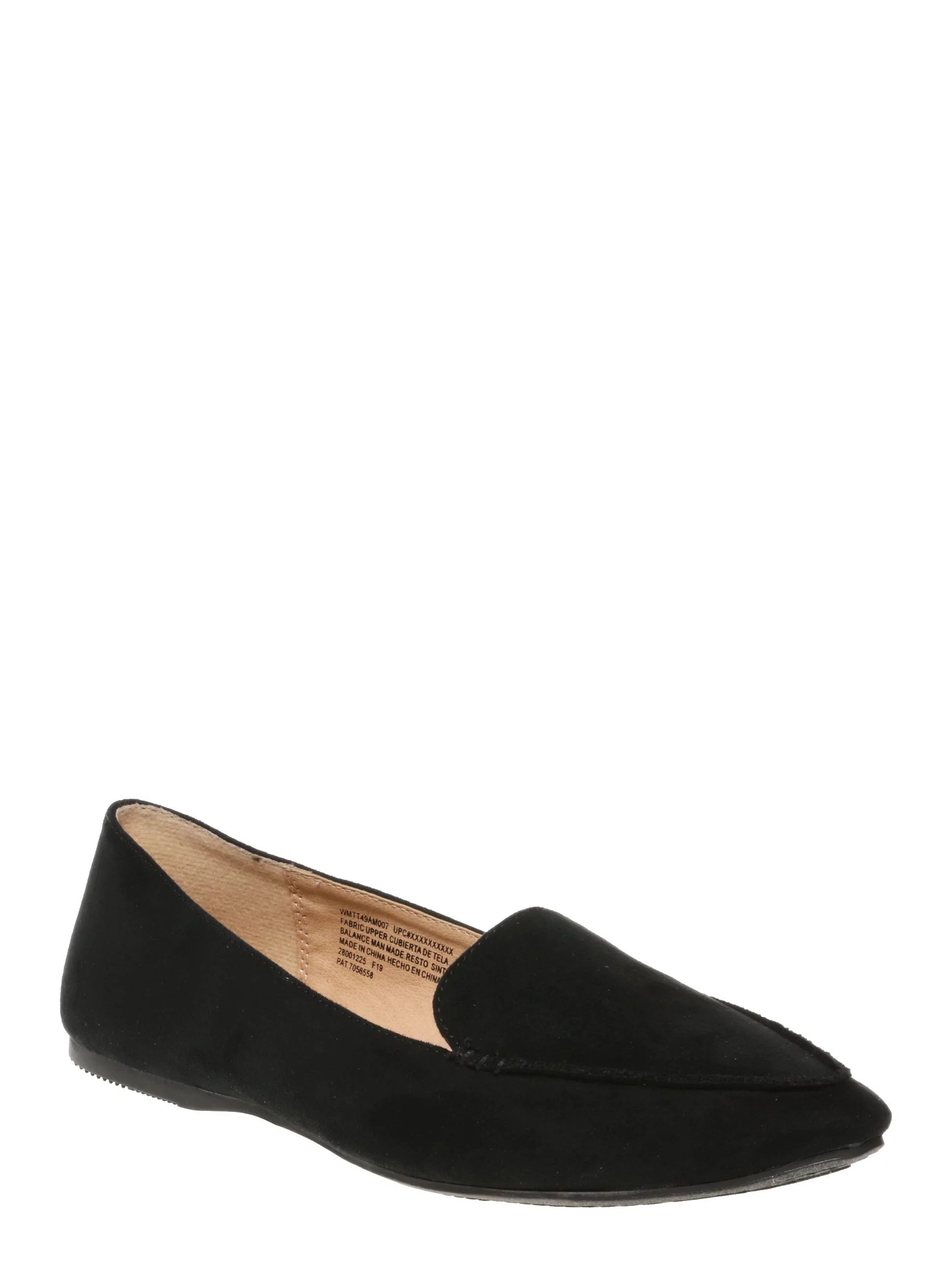 Womens Time And Tru Feather Flat Wide Width | Walmart (US)