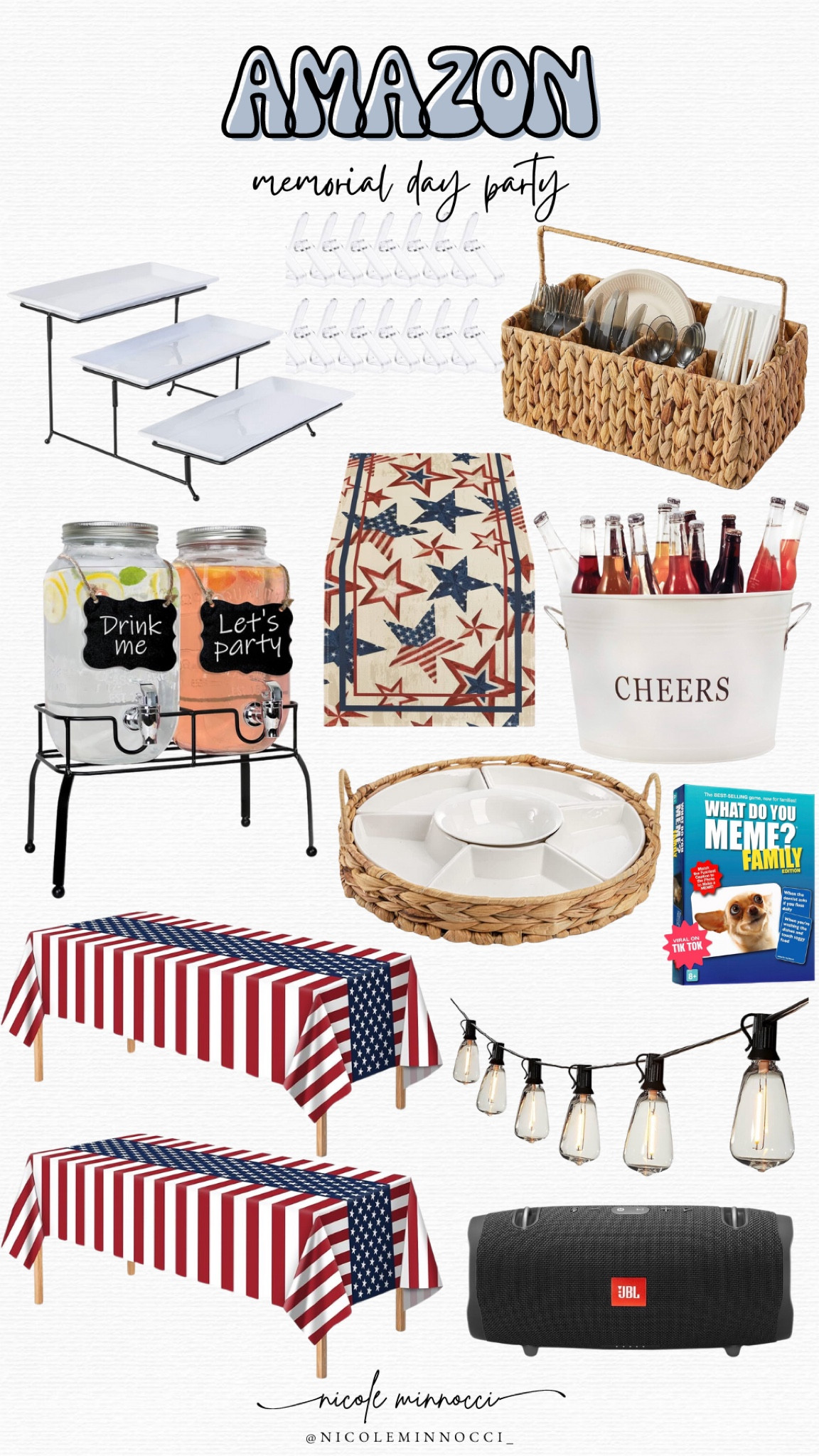 Memorial Day Weekend / Patriotic party finds! 

#LTKFamily #LTKSeasonal #LTKParties
