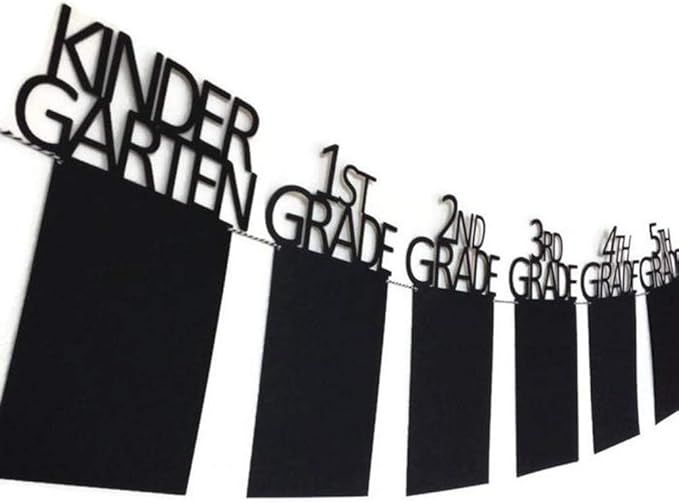 Graduation Photo Banner for 2022 Party Decorations, Kindergarten to 12th Grade Graduation Picture... | Amazon (US)
