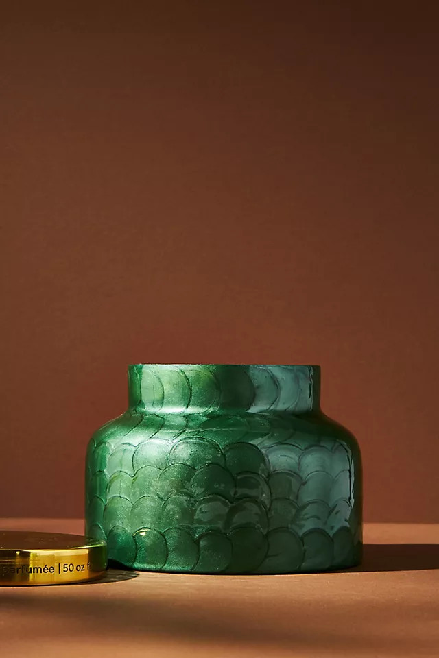 Capri Blue Fir & Firewood Giant Jar Candle | Anthropologie (US)