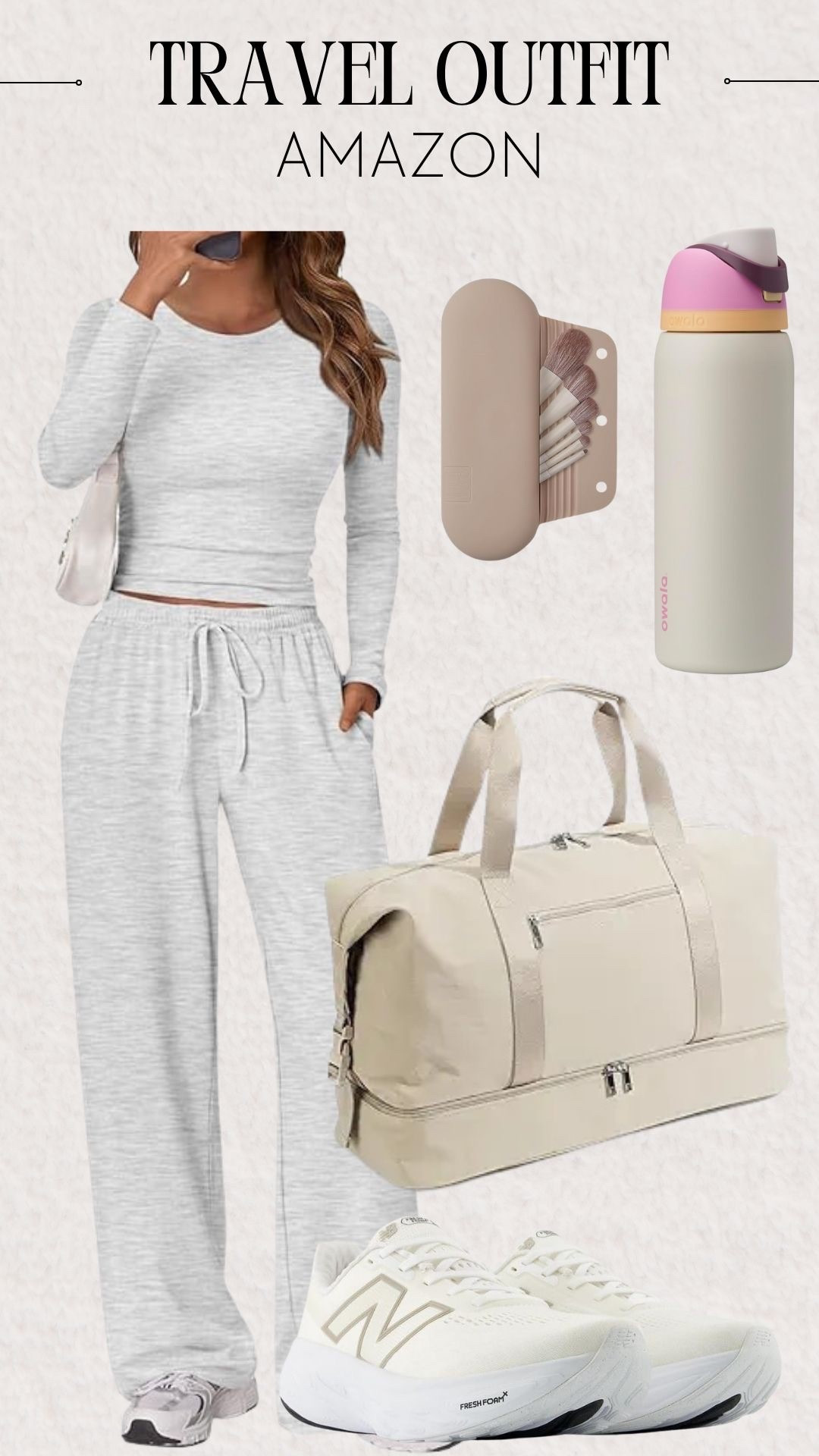 Travel Outfit from Amazon
Comfy, cute, and perfect for holiday travel ✈️✨ This whole look is Amazon! Cozy girl approved! 🤍

#traveloutfit #airportstyle #amazonfashion #amazonoutfit #travelstyle #cozyoutfit #ltkfashion #ltkfinds #amazongems #fallstyle #winterstyle

#LTKTravel #LTKBeauty