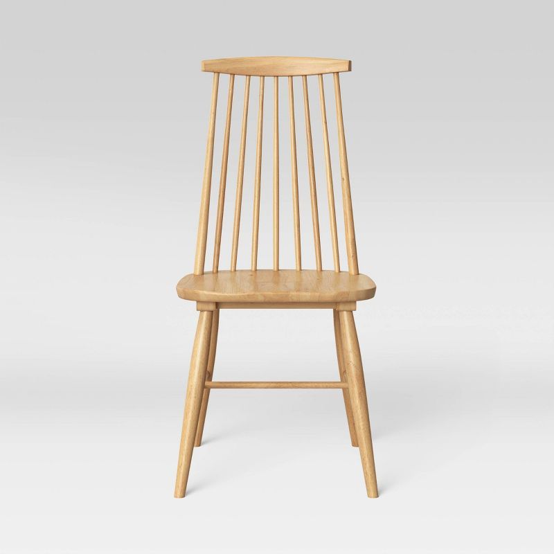 Harwich High Back Windsor Dining Chair Natural - Threshold&#8482; | Target
