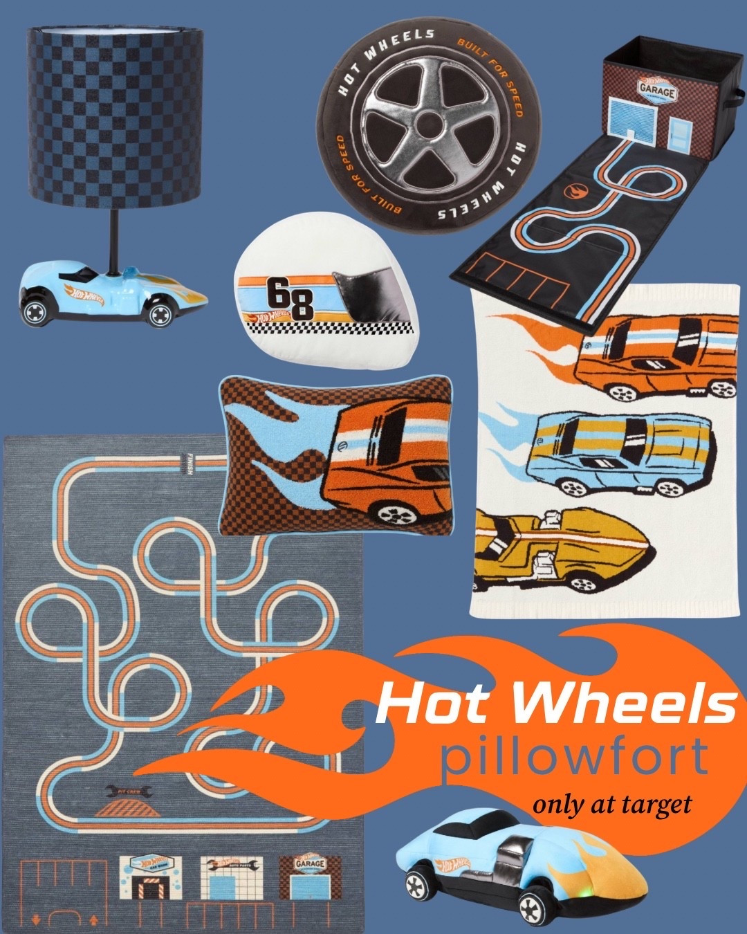 did I stay up until 2am to grab these new arrivals at Target for my boys room?  yes I did 🏁✨@Target 

I have a race car + motorcycle loving boy, and it’s honestly rare we get collections this good—so I wasn’t missing this one

Pillowfort x Hot Wheels (only at Target) and everything is SO good
from the rugs to the bedding to the little details… it’s perfect! 

linking everything I grabbed + what I’m using for his room 🖤

target kids | boys room | toddler boy room | race car room | hot wheels collection | hot wheels toys| boys garage toy | helmet | pillowfort | target finds | boys bedding | comforter | throw blankets | racetrack rug | playroom rug | car lamp | throw pillows | toy storage | hot wheels case | checkered decor | retro vibe| LTKhome  | ltkfamily | ltkfinds | Target finds | target home | target kids | pillowfort | boys room decor | toddler boy room | kids room inspo | playroom decor | boy mom life | raceroom | race car room | hot wheels | kids decor | home decor finds | budget friendly decor | modern organic | neutral home | motocross room | navy blue | boysroom | boysbedroom | toddler room | kids bedroom decor | themedroom | racecarbedroom | carbedroom | motocyleroom | truckroom | little boy room | boyroomideas | kidsroomstyling | kidsroomdesign | bedroominspo | kids interior | playful home | kid friendly home | toy organization | kids storage | playroom ideas | playroom inspo | kids rug | checkered rug | statement rug | kids bedding | themed bedding | cozy kids room | bedroom refresh | room makeover | affordable decor | budget decor | target style | target decor | target must haves | new at target | trending finds | viral finds | mom finds | everydaymomfinds | sahmlife interior design | home design | new build | spring refresh | spring | pottery barn dupes | vintage cars | baby boy room | toddler birthday gifts | boy gift guide | 

#LTKmomlife #LTKKids #LTKHome