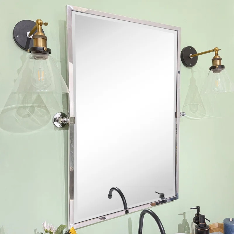 Blakley Metal Rectangle Mirror | Wayfair North America