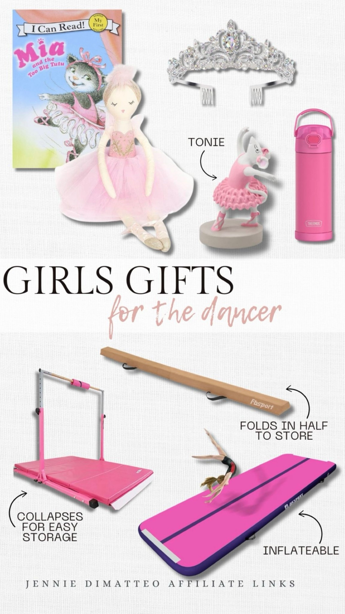 Girls gift guide for the dancer. 

Dancer Gift Guide. Girls Gift Guide. Gift For Girls. 

#LTKHoliday #LTKGiftGuide #LTKKids