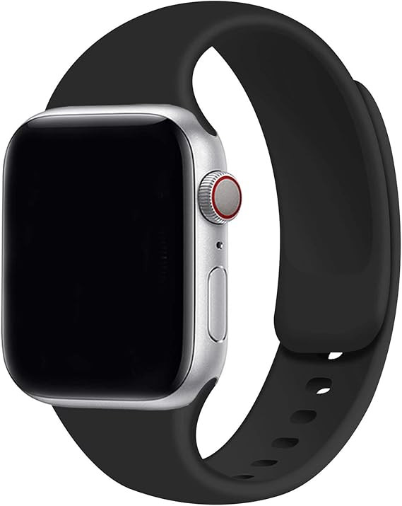 YANCH Compatible with for Apple Watch Band 38mm 42mm 40mm 44mm, Soft Silicone Sport Men Women Ban... | Amazon (US)