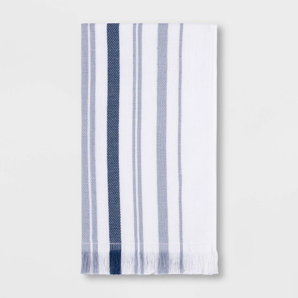 Crew Striped Flat Woven Blue - Threshold™ | Target