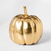 Click for more info about Pumpkin Figure Large - Gold - Threshold