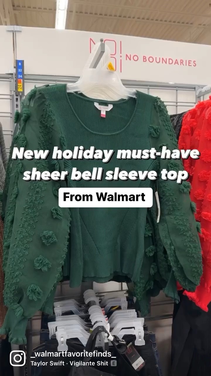 These sheer lace tops 😱 perfect for the holidays! $17








#walmart #walmartfashion #walmartstyle #walmartfinds #holidayroos #bellsleevetop #sheertop #nye #holidayoutfitinspo #christmas #newarrivals #timeandtru


#LTKunder100 #LTKSeasonal #LTKunder50