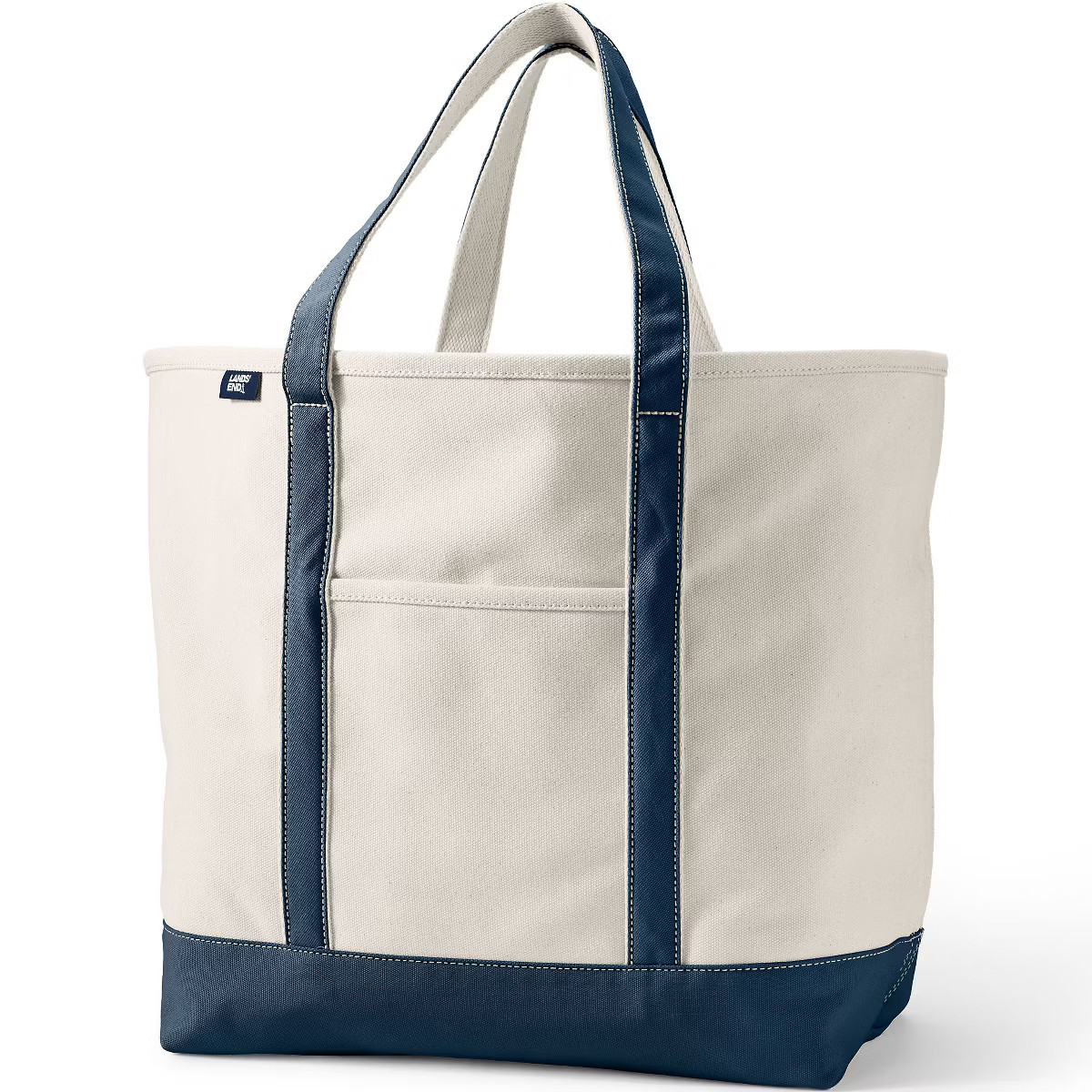 Lands' End Open Top Canvas Tote Bag | Target
