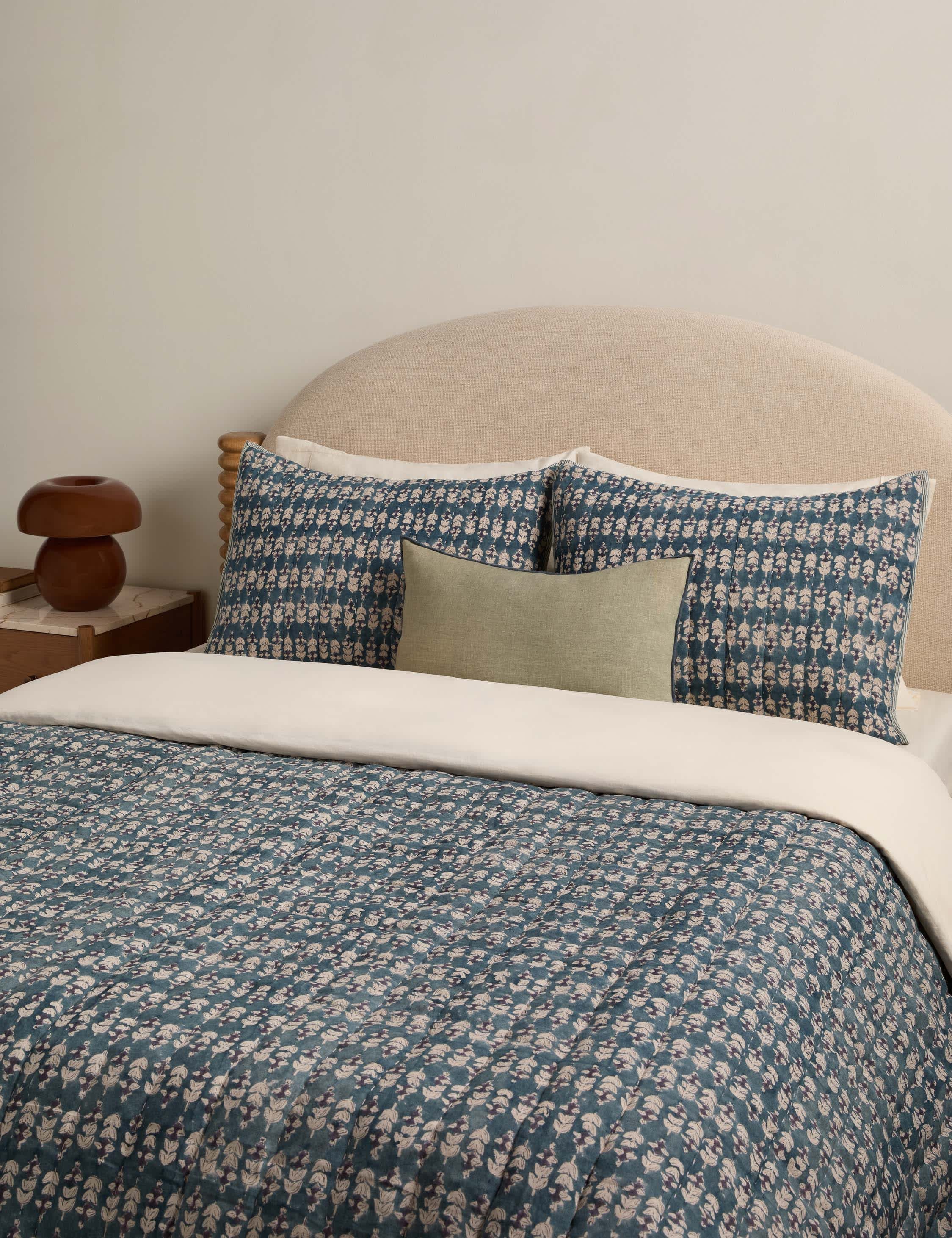 Berrien Linen Cotton Quilt | Lulu and Georgia 