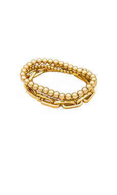 SHASHI Alexandria Bracelet in Gold from Revolve.com | Revolve Clothing (Global)