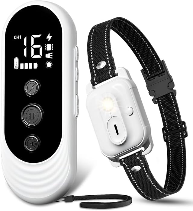 Dog Shock Collar, 3300ft Dog Training Collar with Remote, IPX7 Waterproof Rechargeable Shock Coll... | Amazon (US)