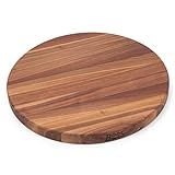 John Boos Block WAL-R18 Walnut Wood Edge Grain Reversible Round Cutting Board, 18 Inches Round x 1.5 | Amazon (US)