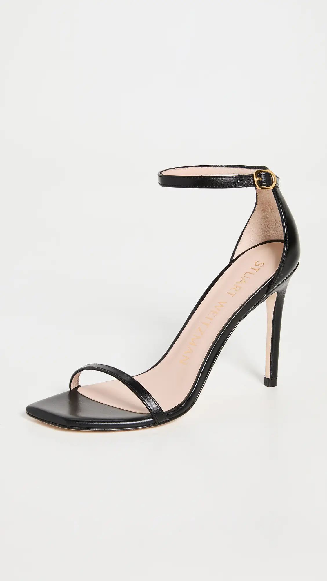 Stuart Weitzman Nudistcurve 100 Smooth Leather Sandals | Shopbop | Shopbop