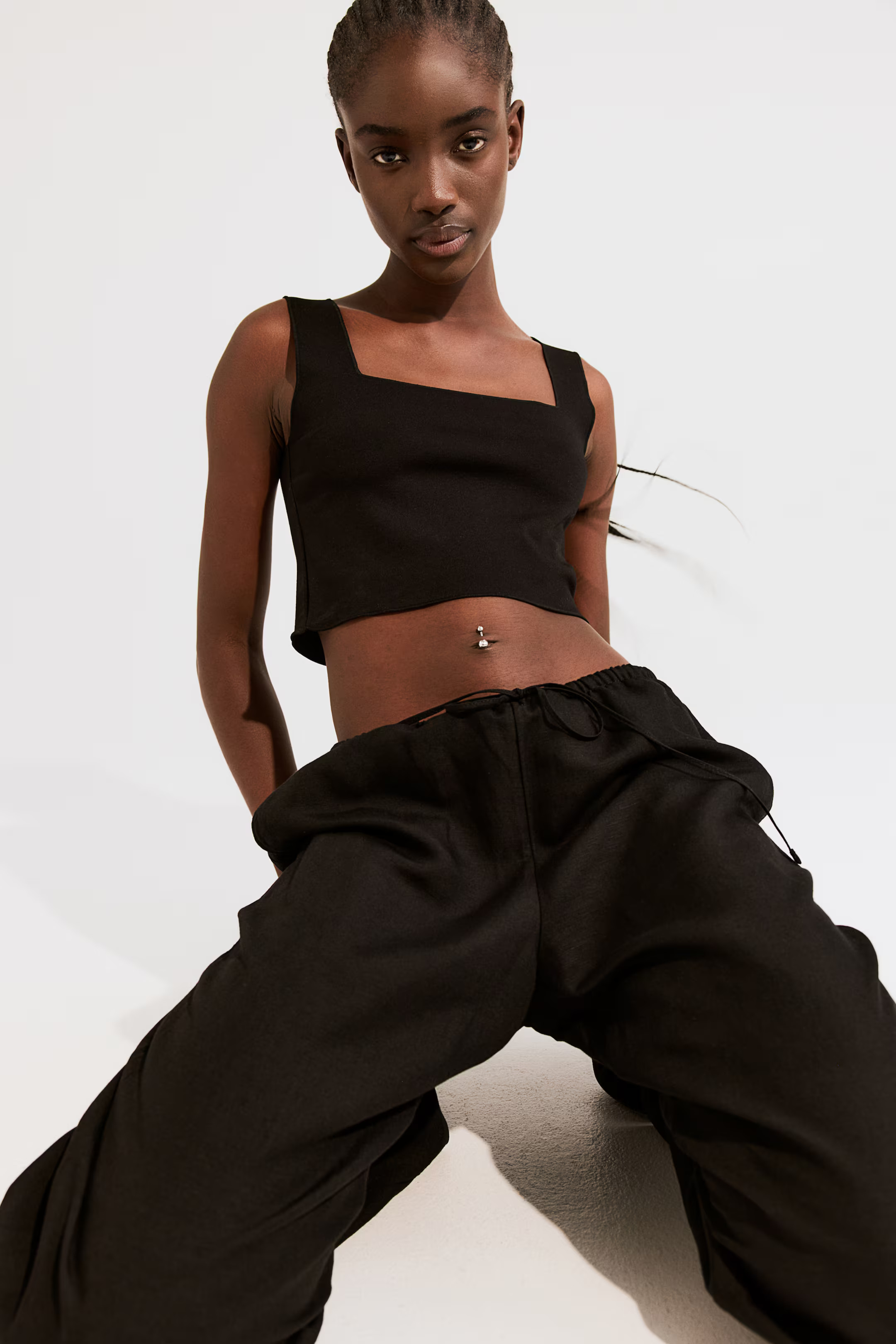 Linen-blend Pants | H&M (US + CA)