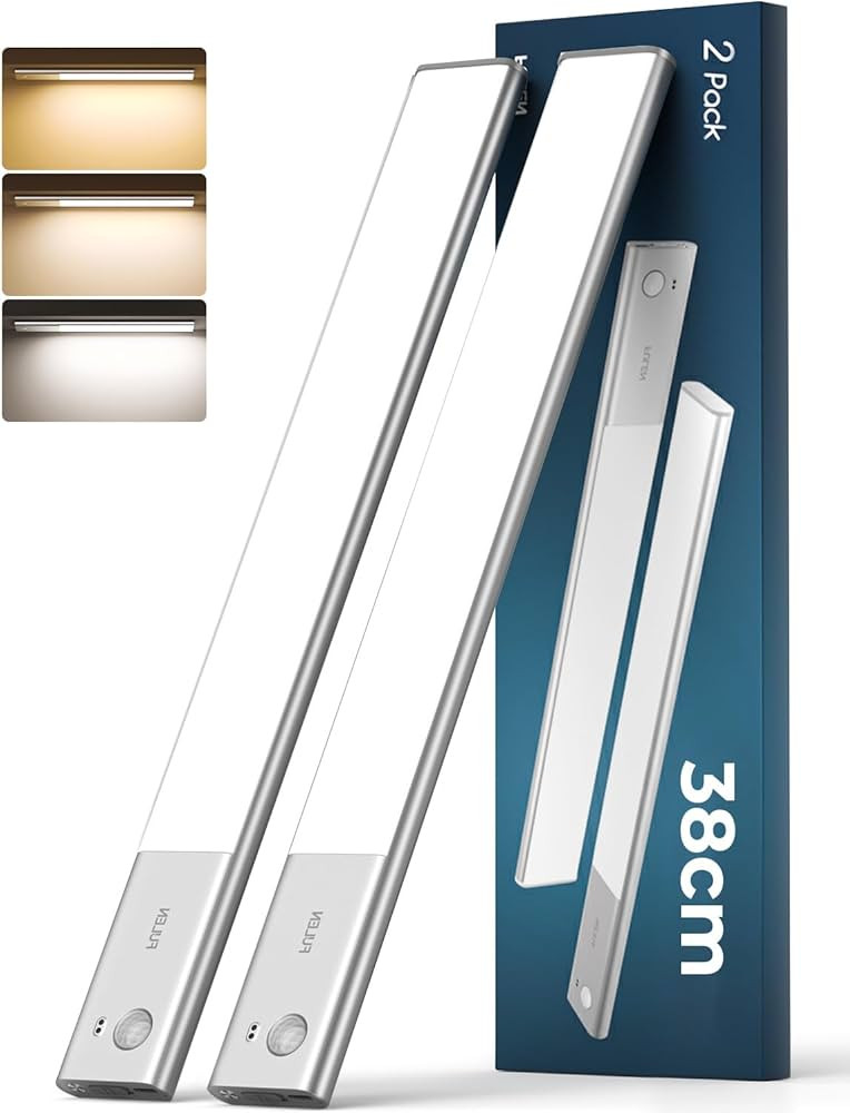 FULEN Unterbauleuchte Küche LED, Schrankbeleuchtung Lampe Bewegungsmelder Innen, 38cm led Licht ... | Amazon (DE)