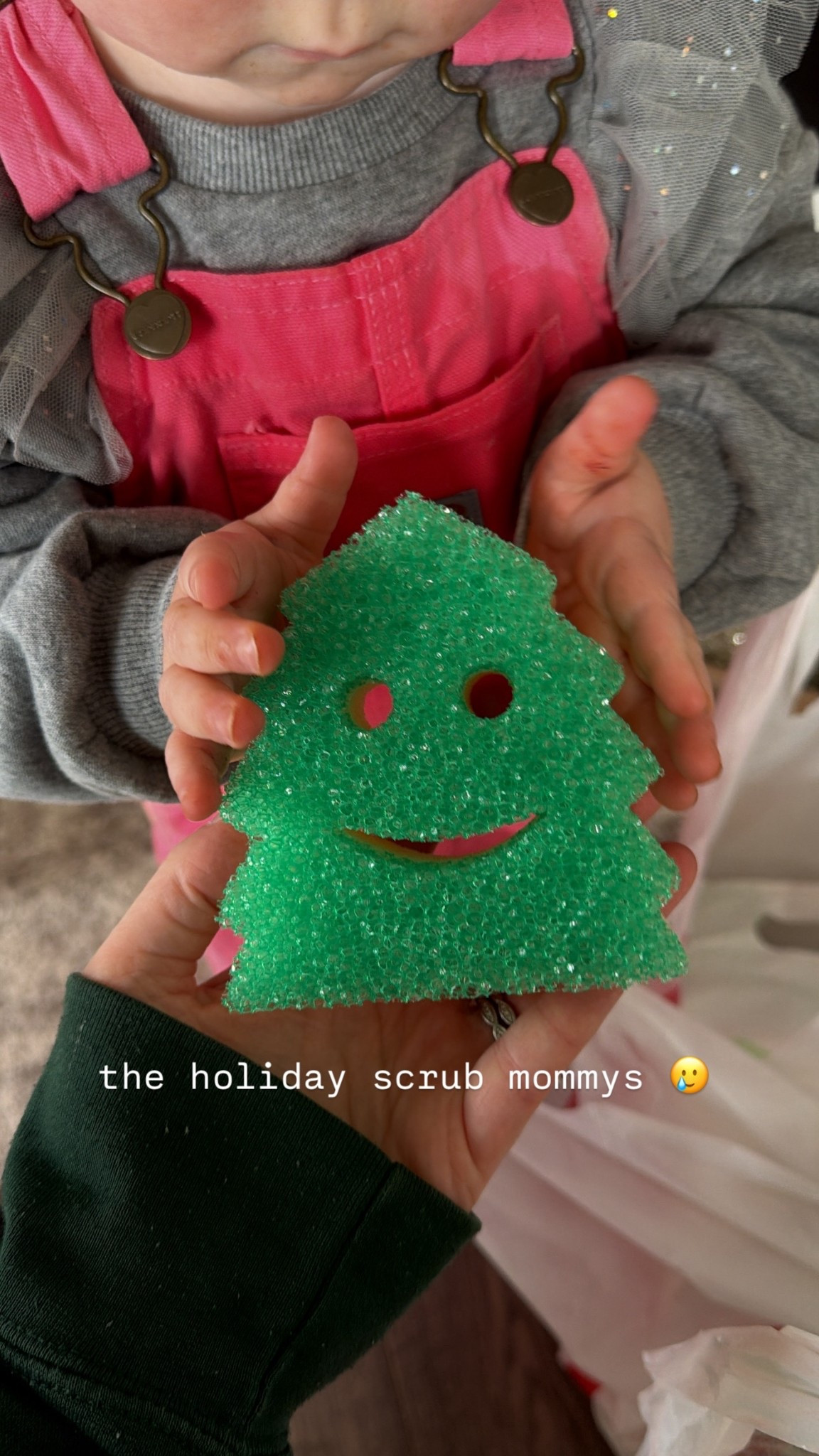 The new holiday Christmas tree scrub mommys 😩 this would be so cute as a little house warming gift with a mrs. Meyers candle or cleaning spray and a holiday dish towel. 

Gift guide holidays Christmas gift hostess gift holiday shopping gifts for her gifts under $10 

#LTKHome #LTKGiftGuide #LTKHoliday