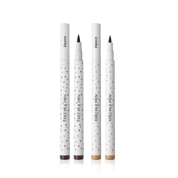 Freckle Pen 2 Colors Waterproof Long Lasting Quick Dry Small Spot Natural Like Face Freckle Makeu... | Amazon (US)