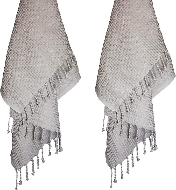 CHICON Premium Turkish Hand Towels for Bathroom Kitchen Towels Set, 100% Cotton Decorative Bathro... | Amazon (US)