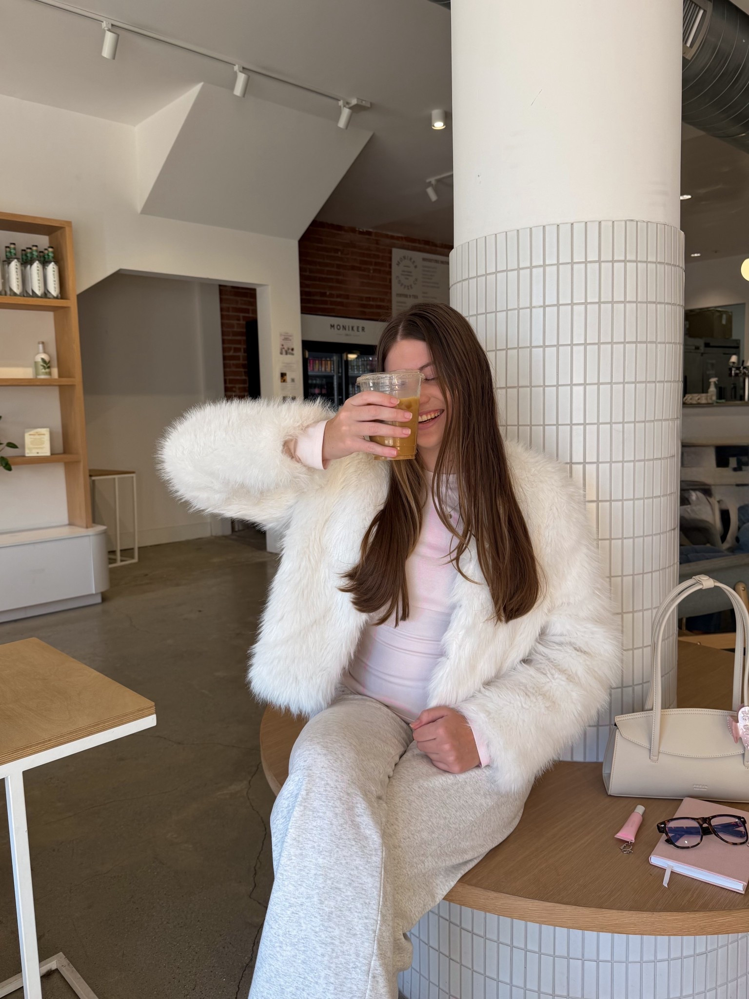 Cozy fur coat outfit for winter ❄️ 

#LTKootd #LTKSeasonal #LTKFindsUnder100