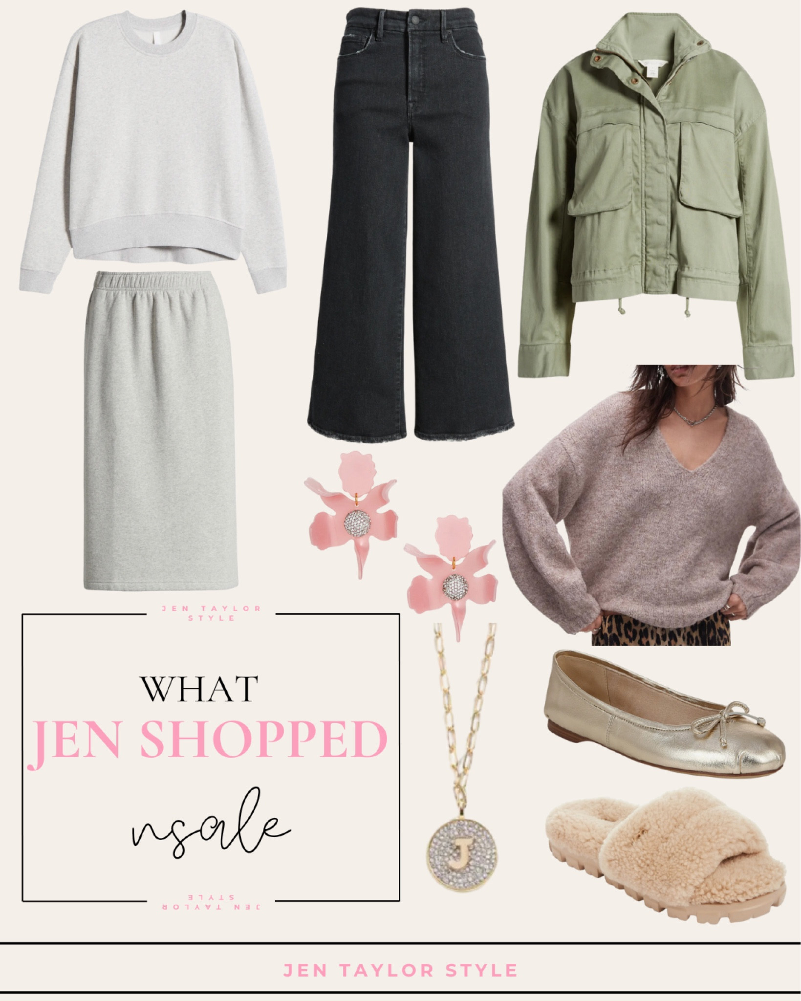 Sharing some of my favorite curvy friendly purchases from the Nordstrom Anniversary Sale! 
Jeans - 15, Topshop sweater - M (runs big), Cropped jacket - L (runs big), Sweatshirt - XXL, Sweat skirt - XXL, shoes and slippers size 11

Plus size clothing, midsize clothing, fall outfits, summer to fall transition 

#LTKxNSale #LTKMidsize #LTKPlusSize