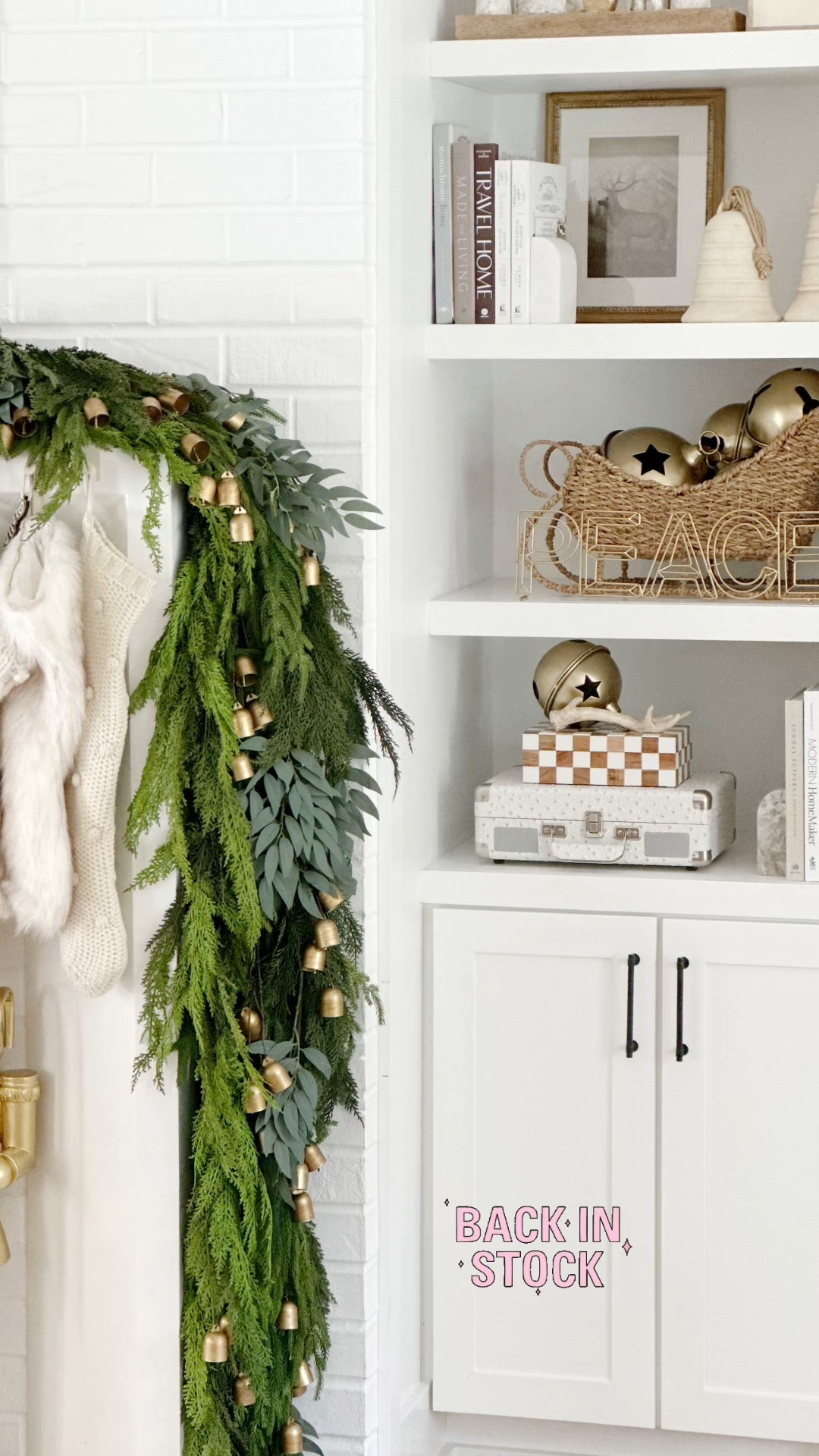 If you’re wanting to achieve this Garland book with all different Garland, highly suggest you get the extra full olive and pine holiday garland from target studio McGee. I have a couple of hers from this mine years ago and they make a huge difference!

#LTKSeasonal #LTKHome #LTKFindsUnder100