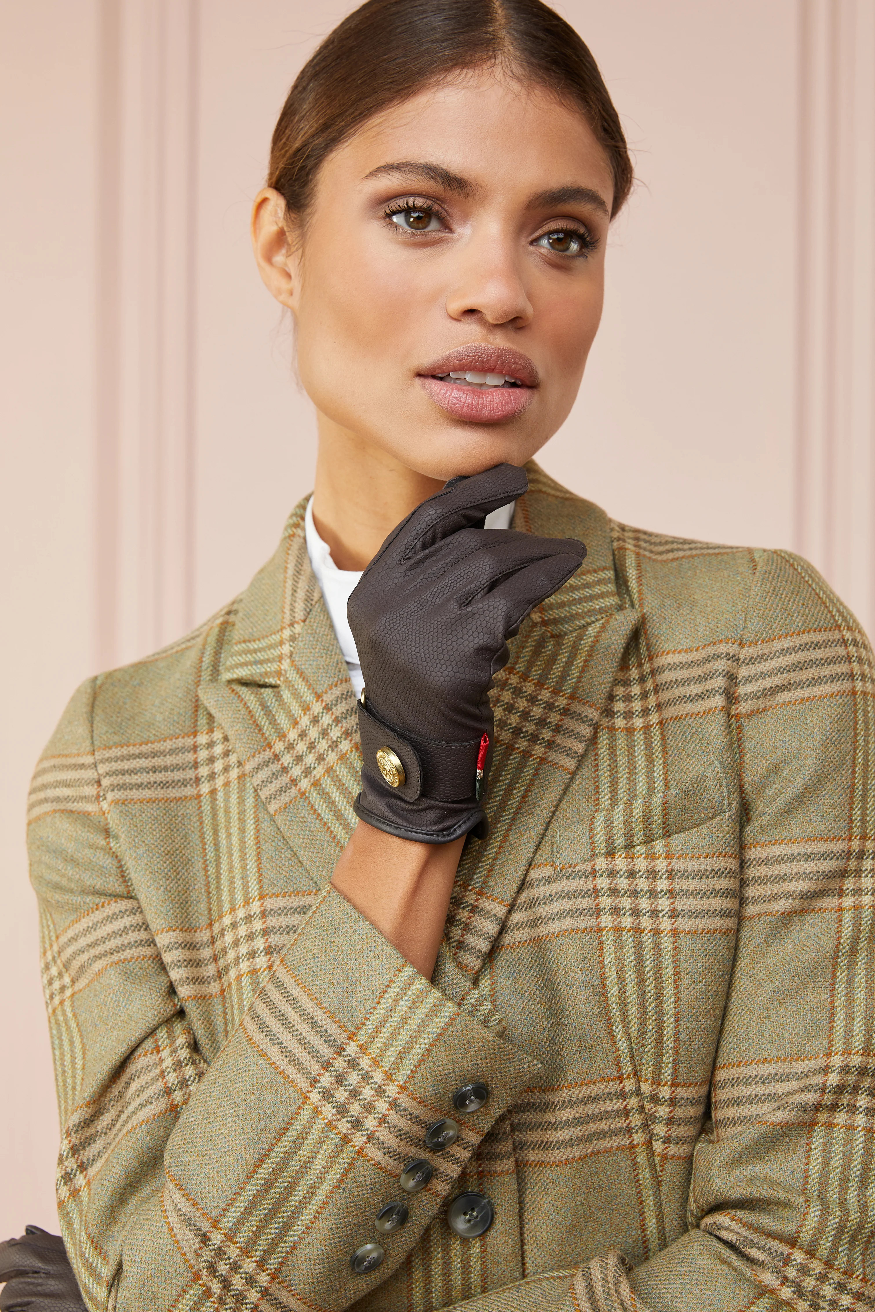 Riding Glove (Chocolate) | Holland Cooper