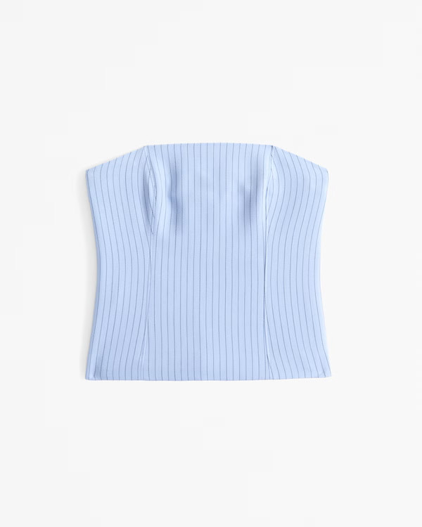 Women's Tailored Tube Top | Women's Tops | Abercrombie.com | Abercrombie & Fitch (US)