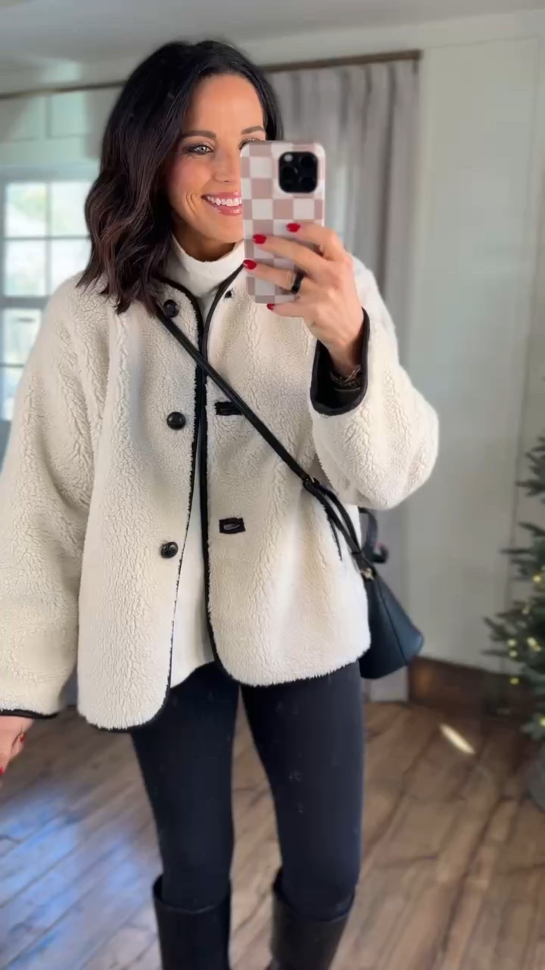 The viral target RL inspired coat! Been loving this and wearing this so often! Such amazing quality and so affordable! Aprilwilks VintagePickin viral rl look for less womens target winter coat target look for less womens shearling winter coat womens target coat outfit idea

#LTKTravel #LTKFindsUnder100 #LTKPetite
