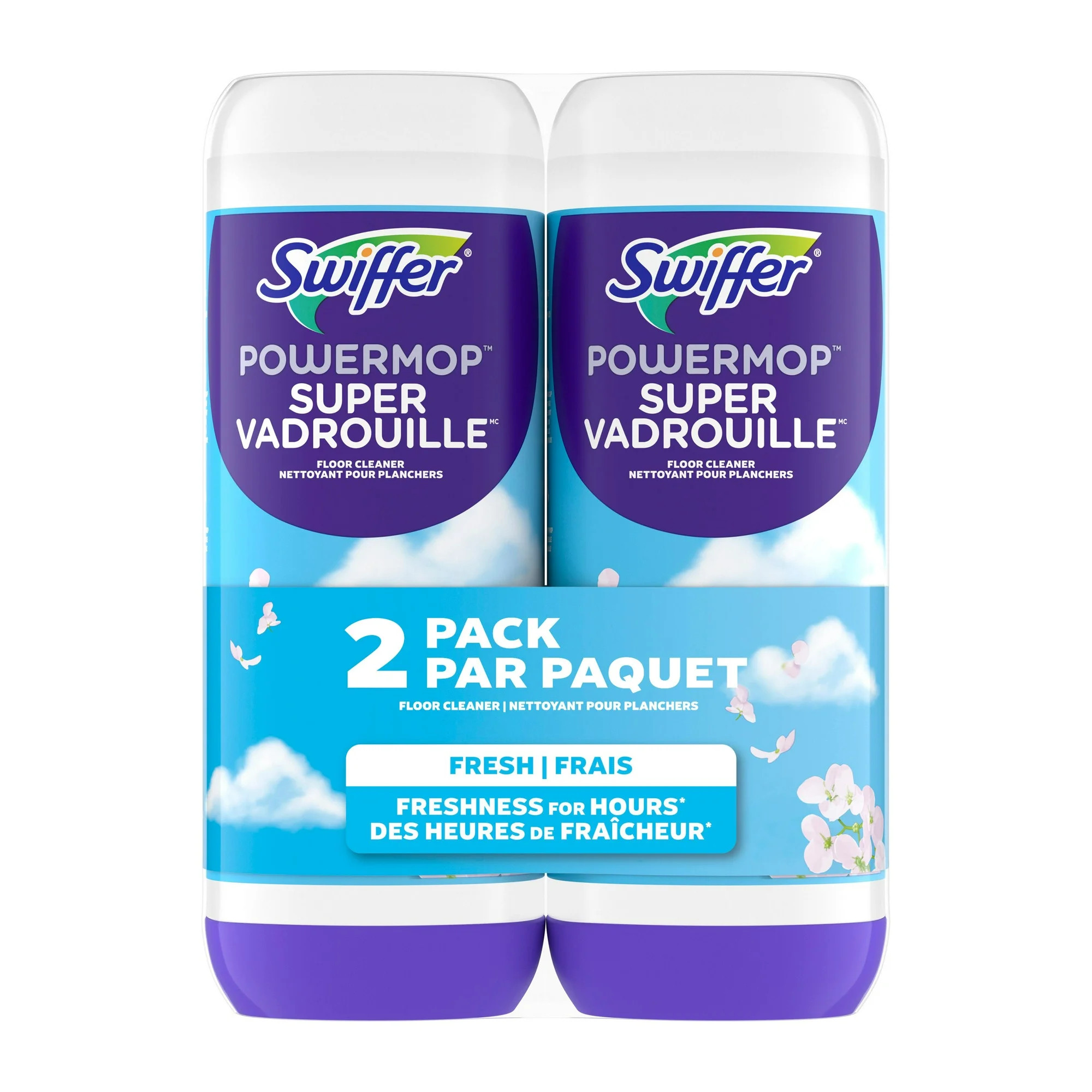 Swiffer Power Mop Refill Solution, Floor Cleaner for Mopping Tile, Vinyl, Laminate, Wood in Home,... | Walmart (CA)