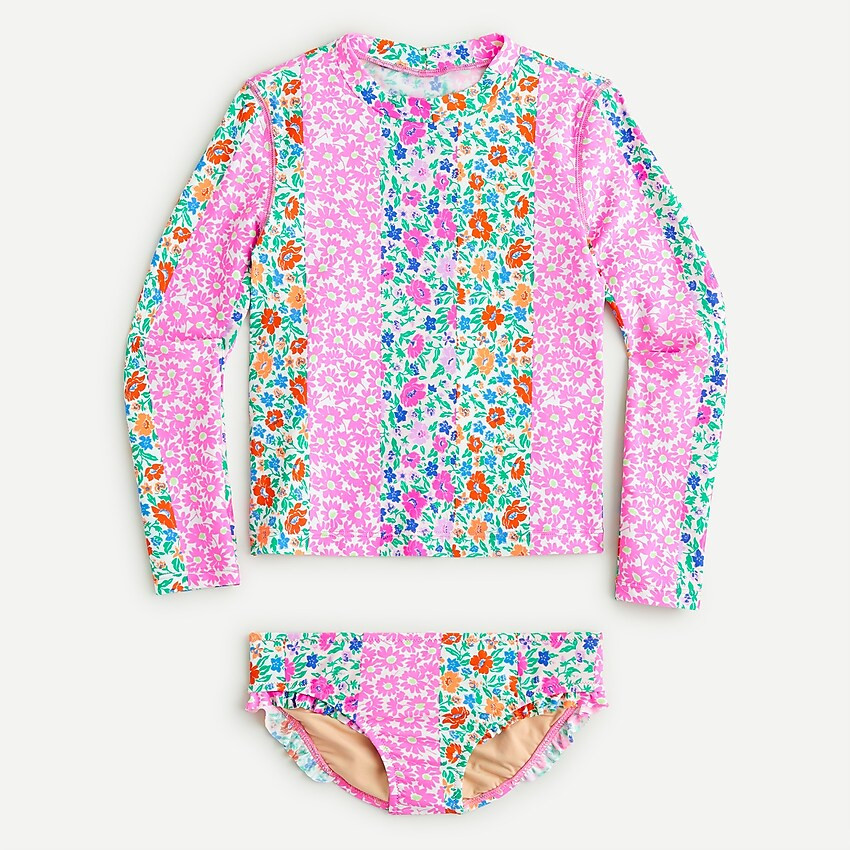 Girls' rash guard set | J. Crew US