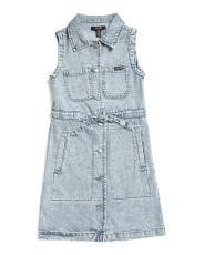 Big Girls Denim Shirt Dress | TJ Maxx