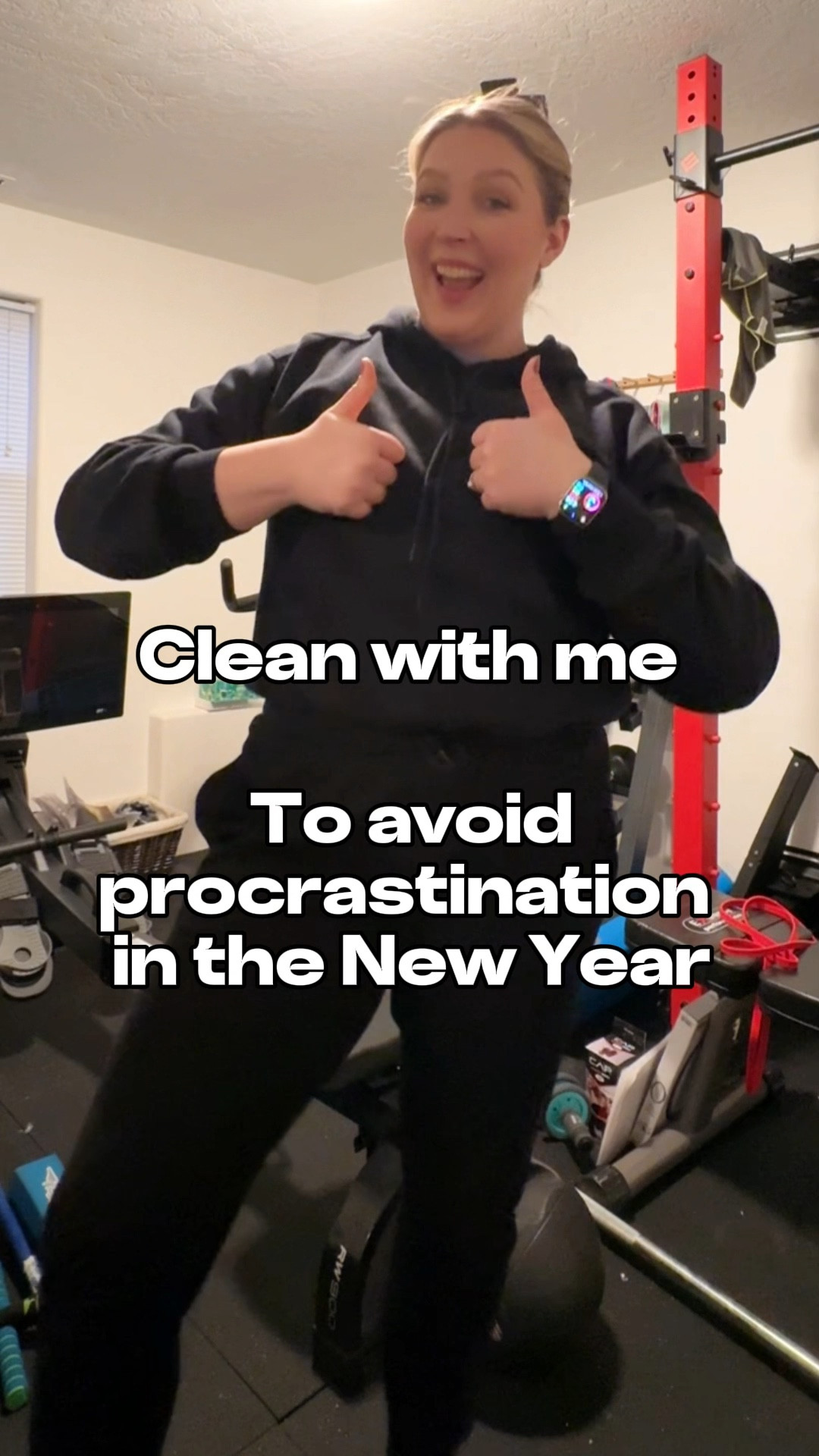 Getting the New Year off to a good start by resetting my fitness room. I love this room so much but it needed some TLC. I’ve linked the cleaning supplies I used and the gym equipment we have. Let me know if you have any questions  

#LTKVideo #LTKfitness #LTKhome