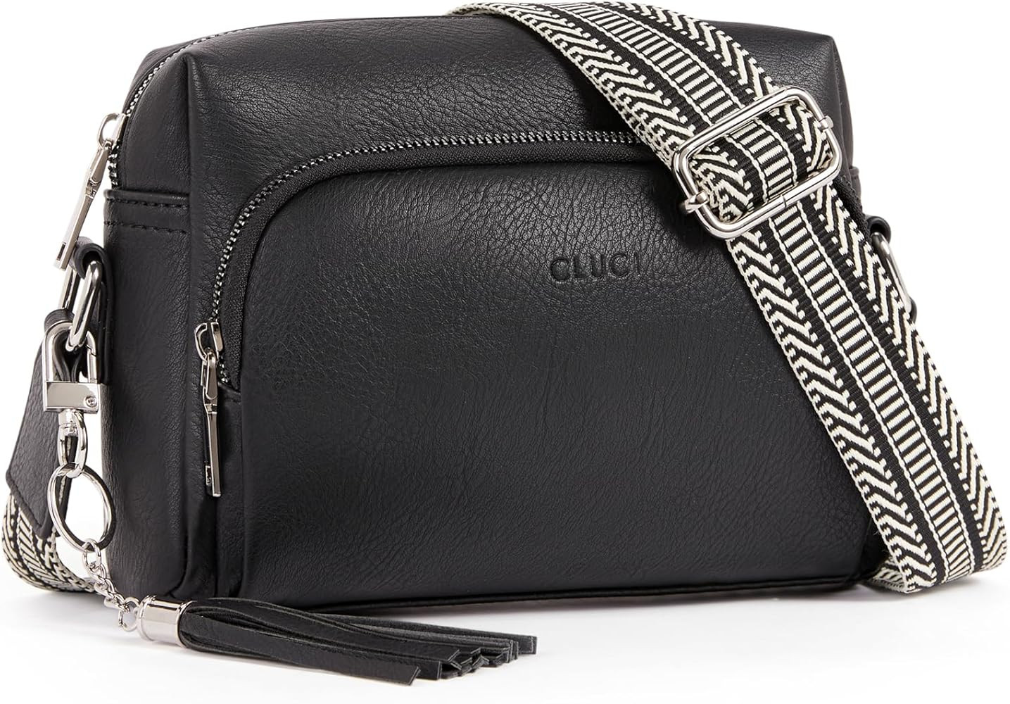 CLUCI Crossbody Bags for Women, Vegan Leather Shoulder Handbags 2024，Purses for Women with Adju... | Amazon (US)