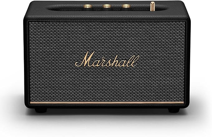 Marshall Acton III Bluetooth Home Speaker, Black | Amazon (US)