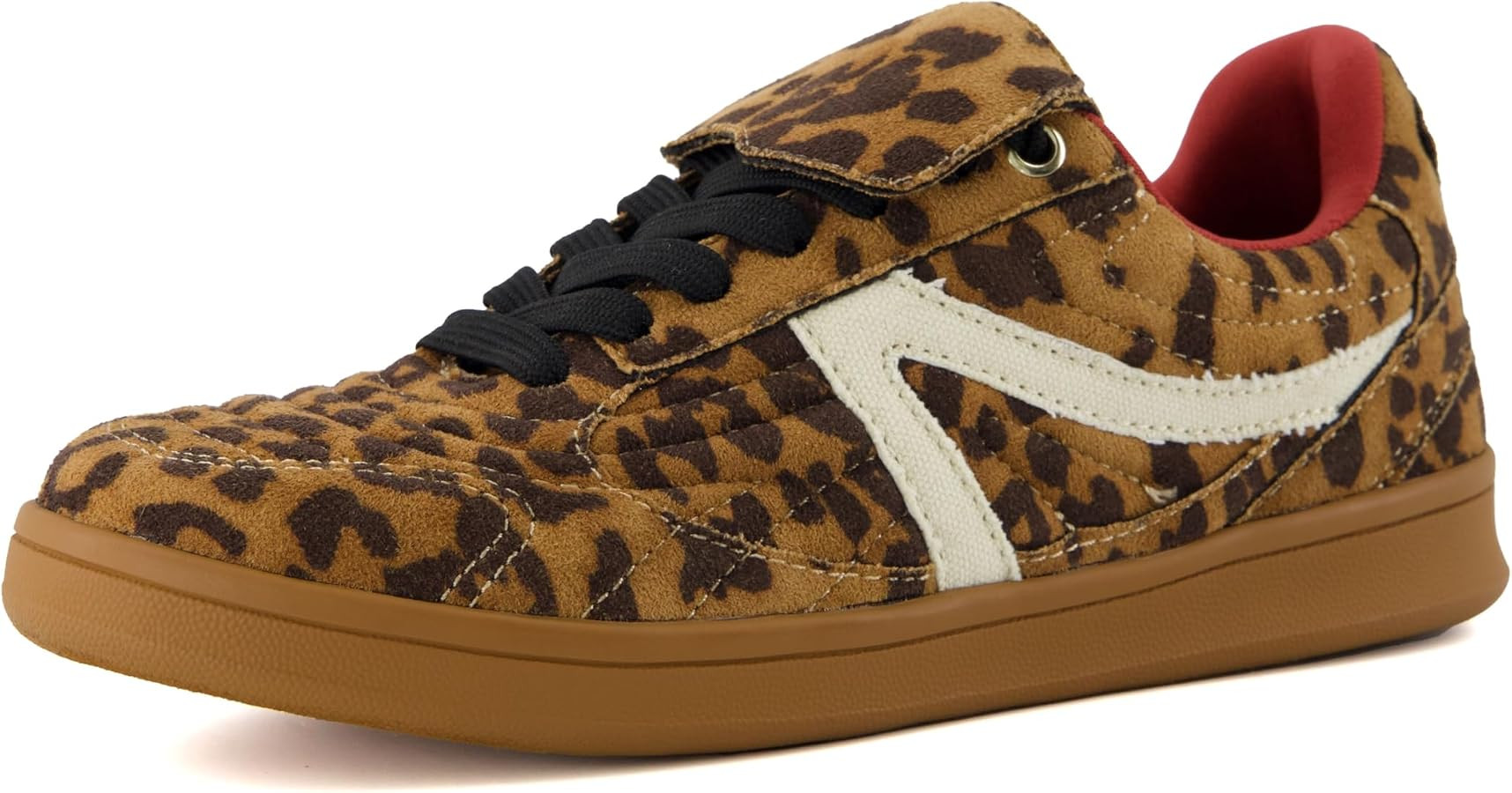 CUSHIONAIRE Women's Astro Retro Sneaker, Lace-Up Design +Memory Foam, Wide Widths Available | Amazon (US)